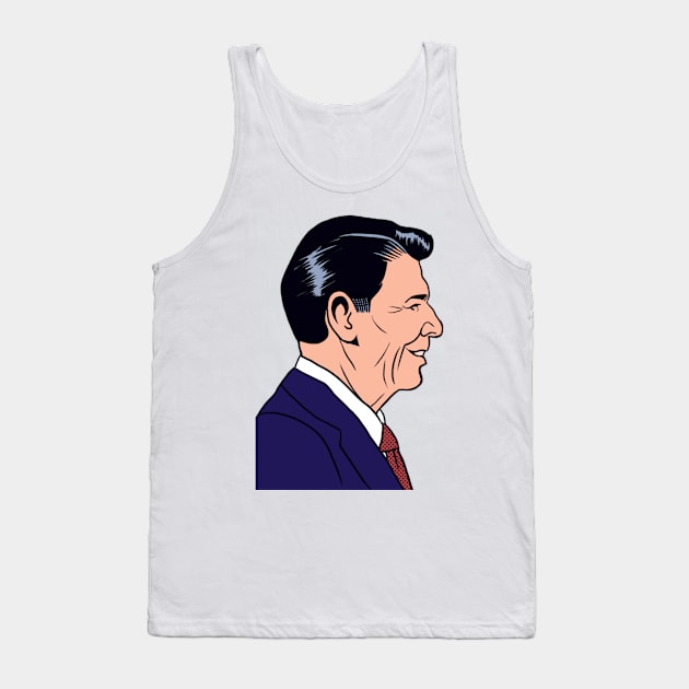 Ronald Reagan Tank Top by TwoSeventy (270)